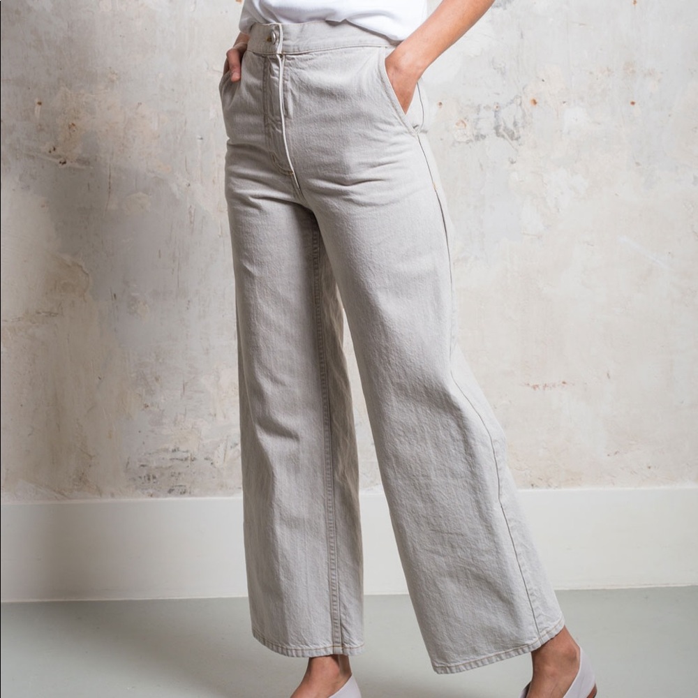 Rachel Comey Clean Bishop Pant in Khaki Wash NWT